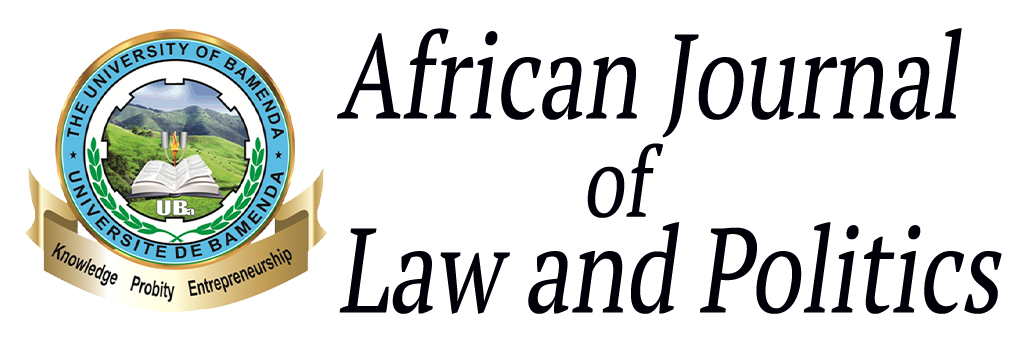 African Journal of Law and Politics